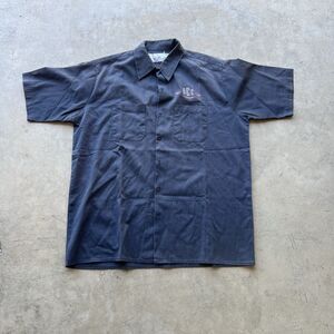 Vintage Y2K Orange County Choppers BACKHIT Mechanic Button Up Shirt Size XL